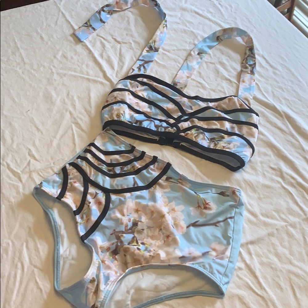 Mod Cloth High Dive Two-piece